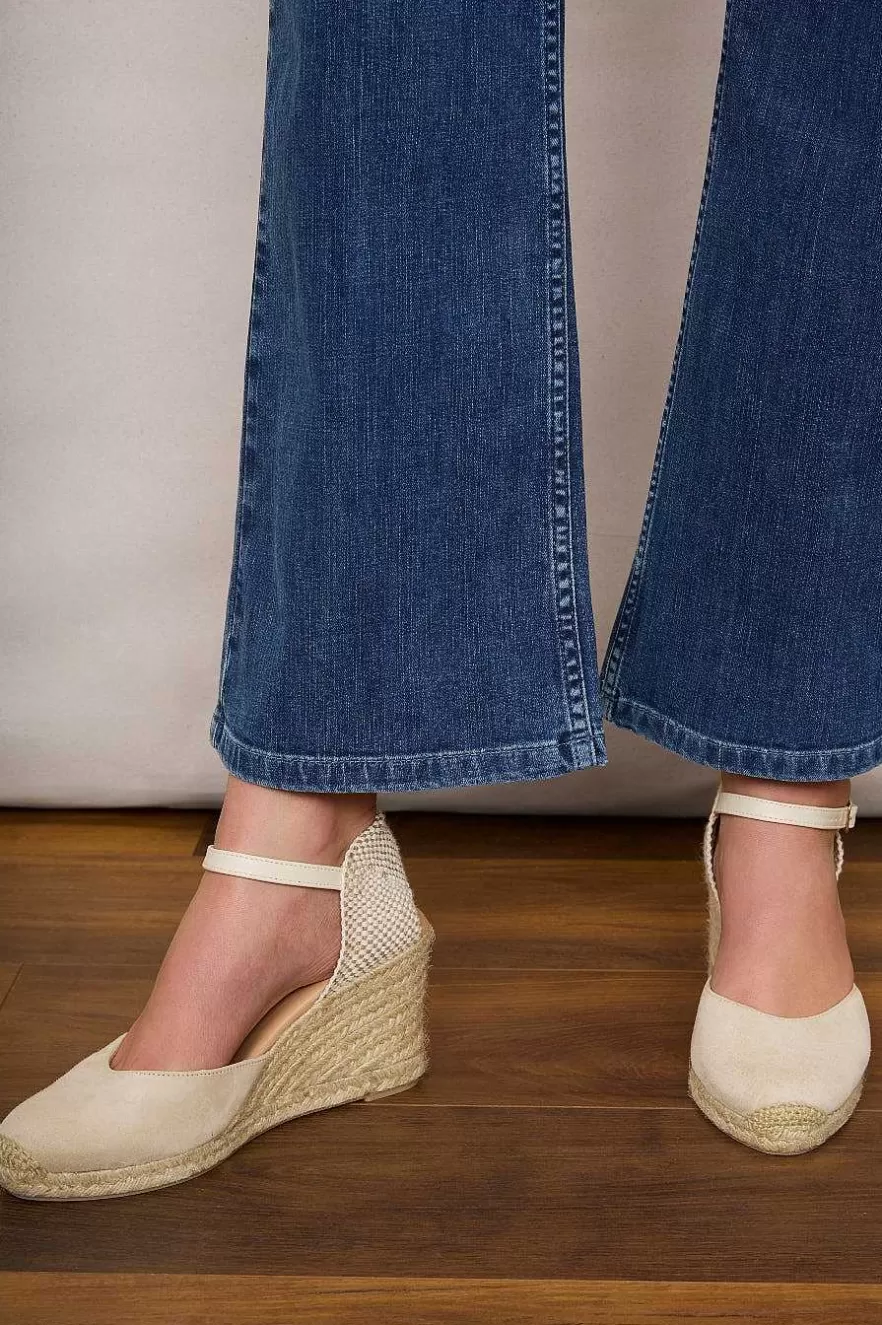 WYSE London Accessories & Shoes-Serena Espadrille - Natural