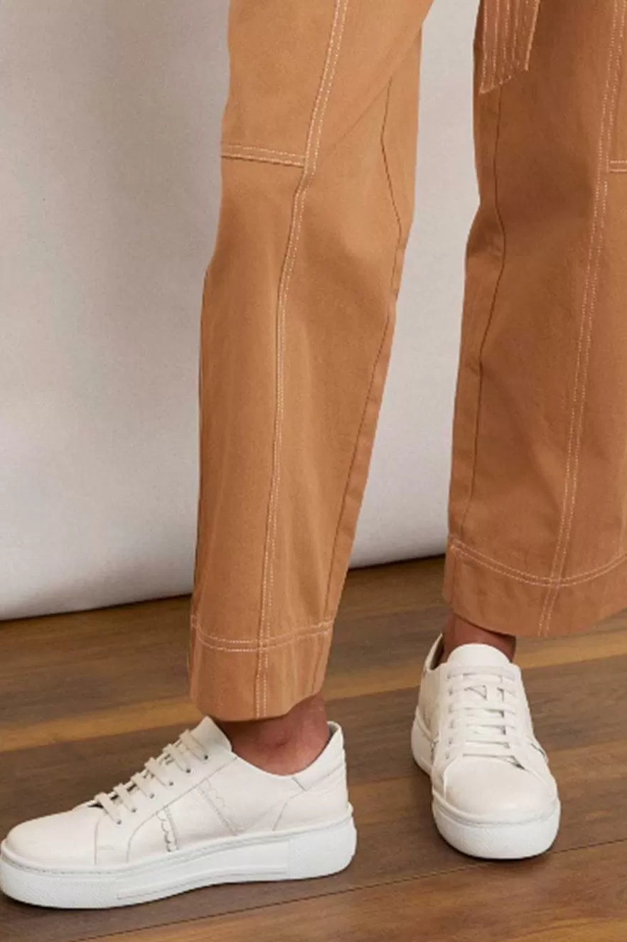 WYSE London Accessories & Shoes-Whitney Trainer - White