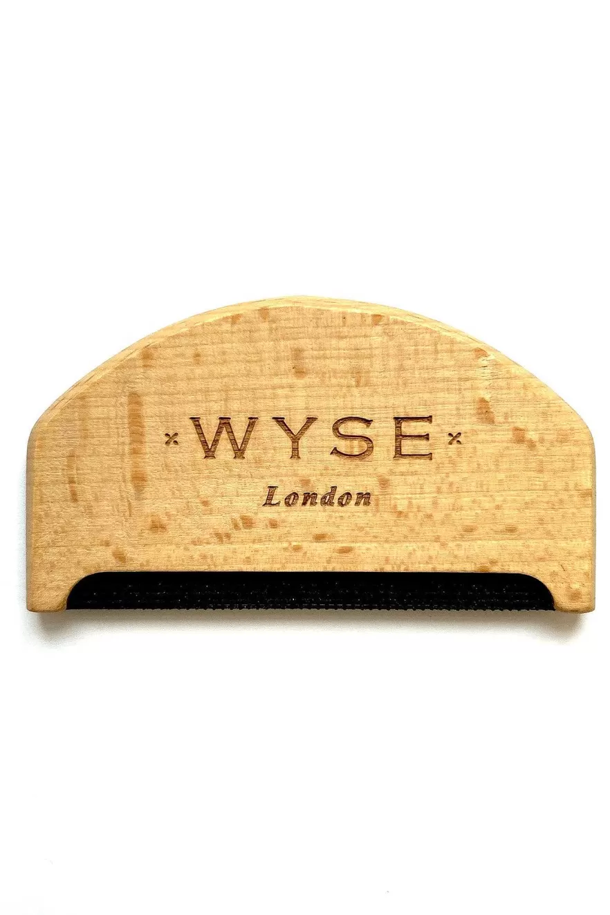 WYSE London Accessories & Shoes-Wyse Knitwear Wool Comb - Wood